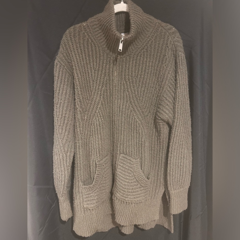 Pilcro front zipper sweater.